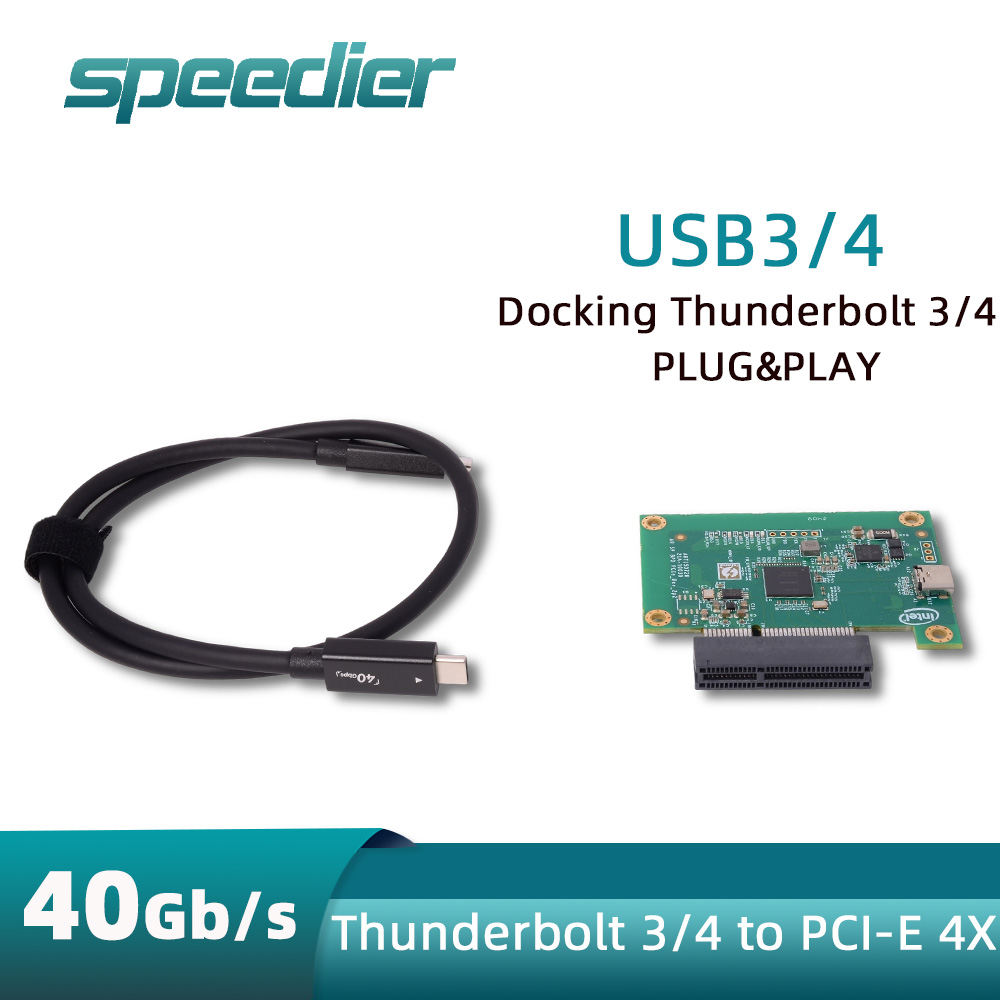 Gpu External Dock Egpu Thunderbolt 4 - Stacja dokująca Thunderbolt 4 do PCI-E