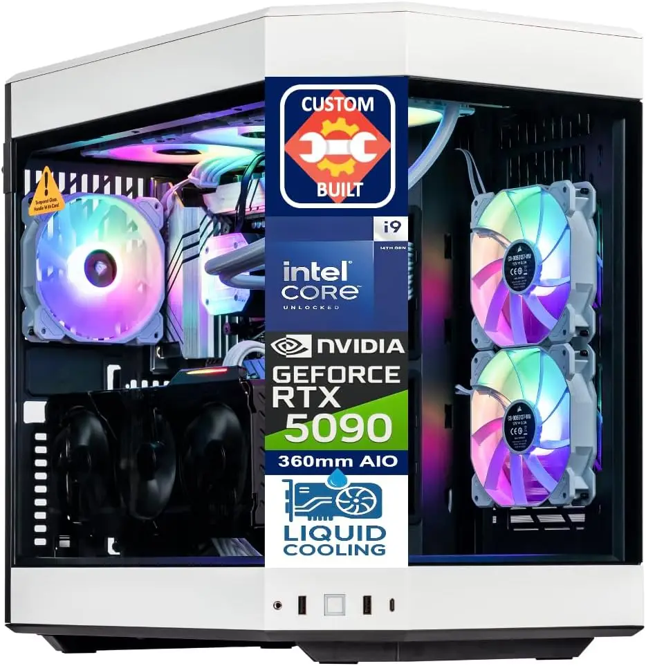 Rtx 5090 32Gb - Velztorm White Praetix – komputer stacjonarny