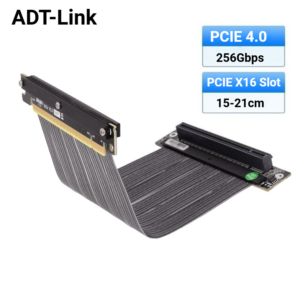 ADT-Link 2025 Nowy Kabel Przed – Itx Gpu Riser Pcie 4.0 16X recenzja i cena