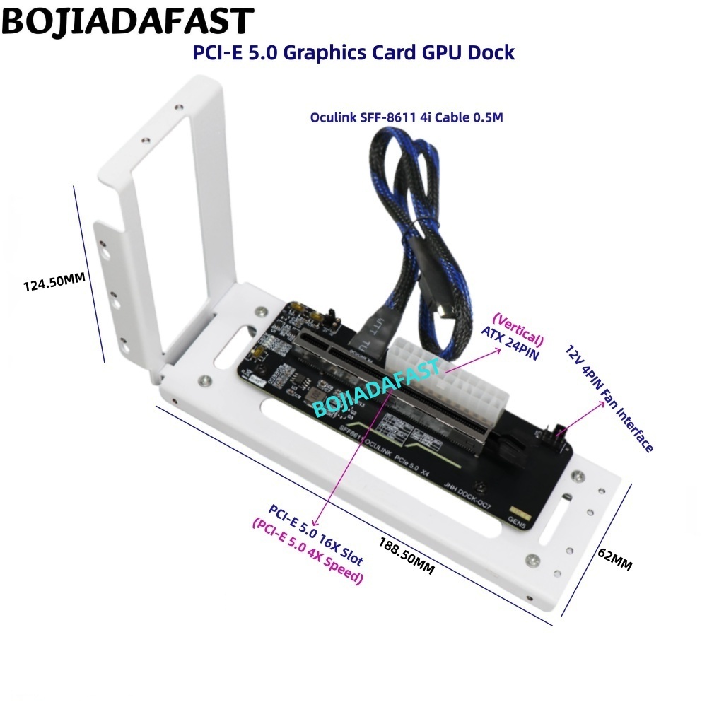 Karta adaptera PCI-E 5.0 16X G – Pcie 5.0 Gpu Riser Cable recenzja i cena