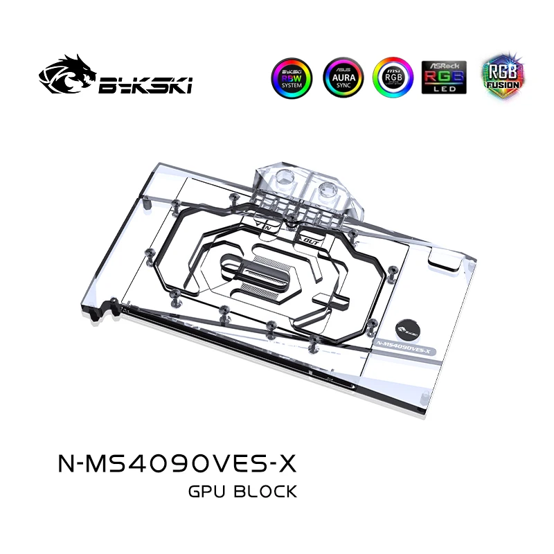 Blok GPU Bykski do karty grafi – Rtx 4090 Water Block recenzja i cena