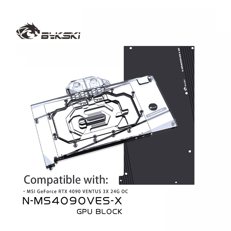 Bykski N-MS4090VES-X Blok GPU  – Rtx 4090 Water Block recenzja i cena