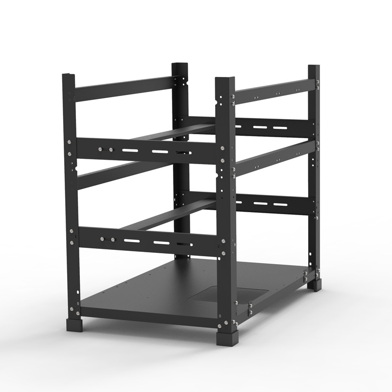 Obudowa GPU typu Open Frame, d – Gpu Mining Rig Frame 8 Gpu recenzja i cena